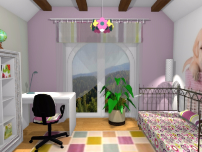 Pokój dla dziewczynki