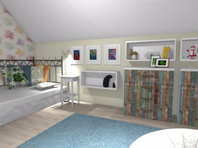 Sypialnia dla dziewczynki