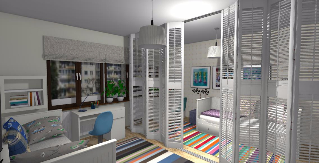 Pokój dla dwojga dzieci