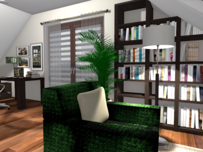 Gabinet w stylu angielskim