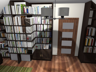 Gabinet w stylu angielskim