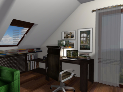 Gabinet w stylu angielskim