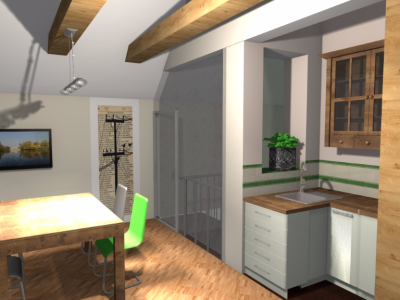 Mieszkanie na poddaszu 10