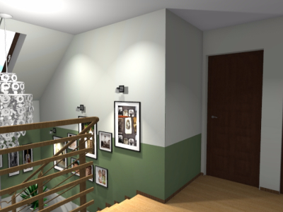 Projekt korytarza w domu jednorodzinnym