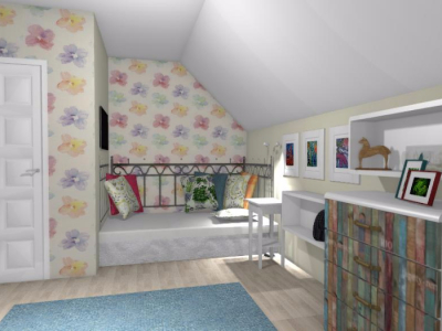 Sypialnia dla dziewczynki