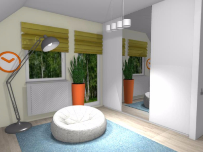 Sypialnia dla dziewczynki