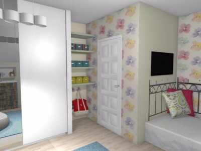 Sypialnia dla dziewczynki