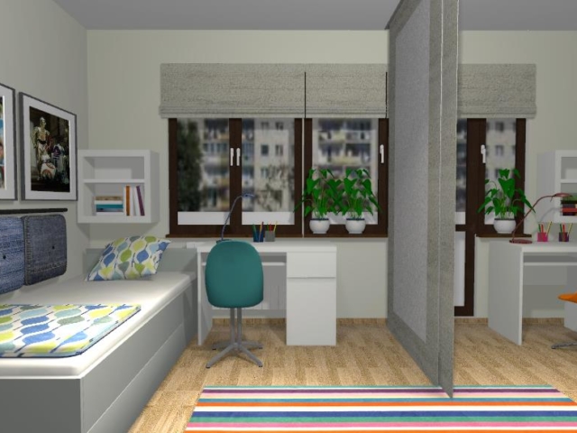 Pokój dla dwojga dzieci