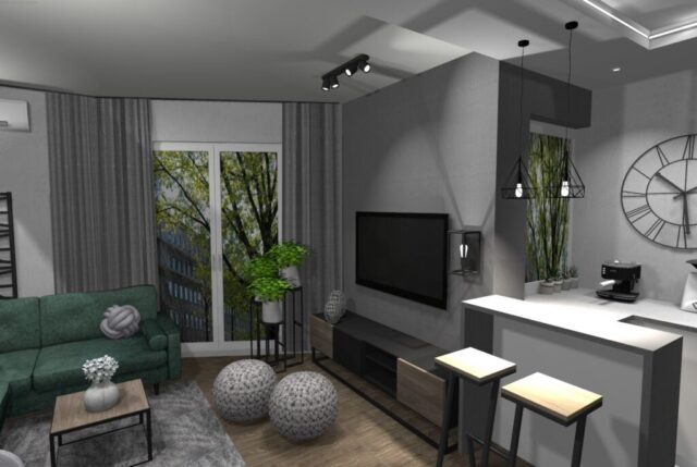 Mieszkanie w stylu loft