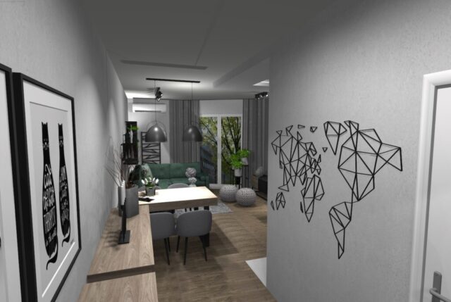 Mieszkanie w stylu loft