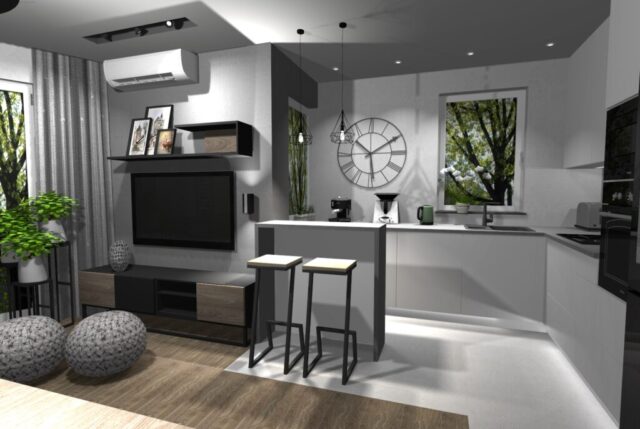 Mieszkanie w stylu loft