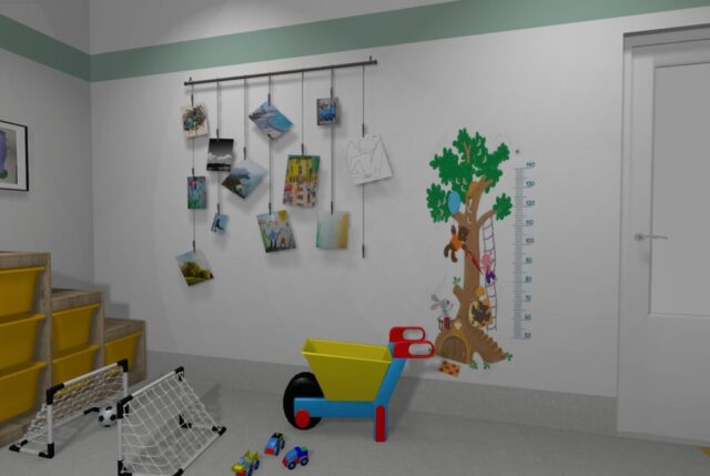Sala starszych dzieci w żłobku Sala starszych dzieci w żłobku