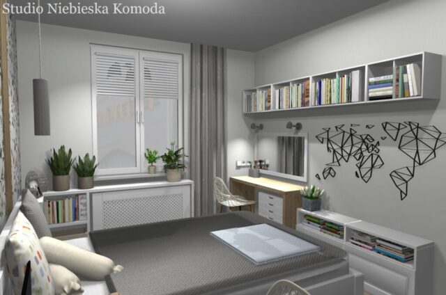 Jak rozjaśnić ciemną sypialnię