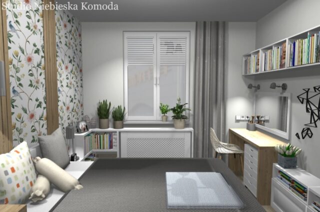 Jak rozjaśnić ciemną sypialnię