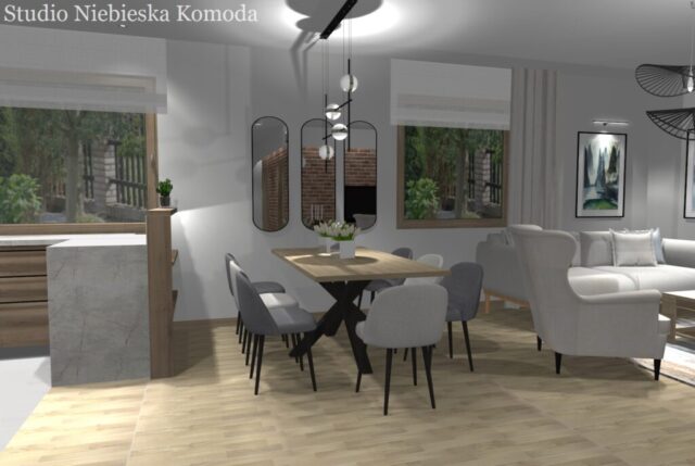 Kuchnia w fornirze