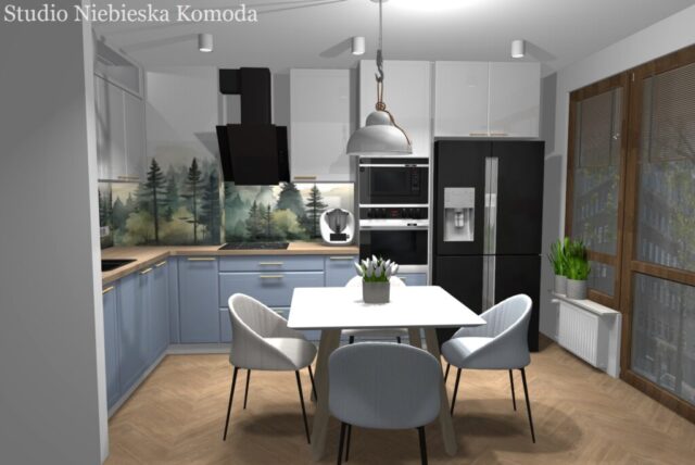 Niebieska kuchnia Niebieska kuchnia