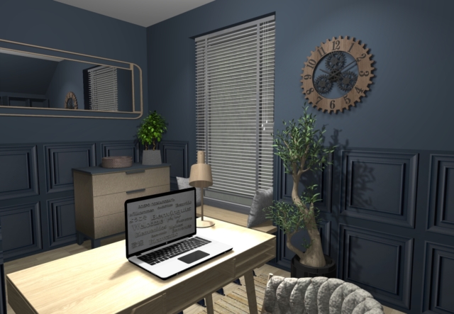 Gabinet minimalistyczny