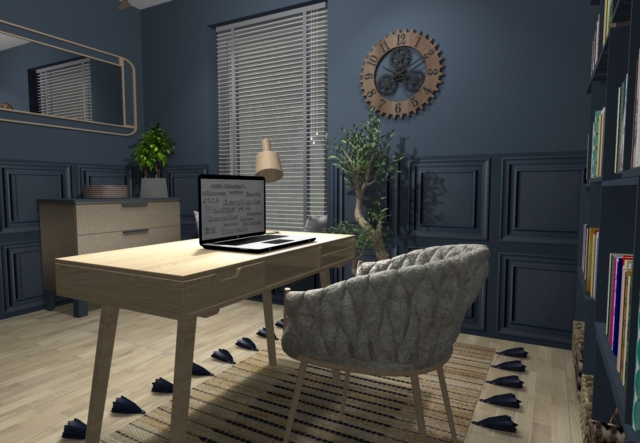 Gabinet minimalistyczny