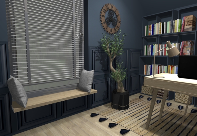 Gabinet minimalistyczny