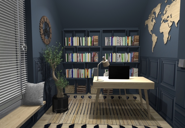 Gabinet minimalistyczny