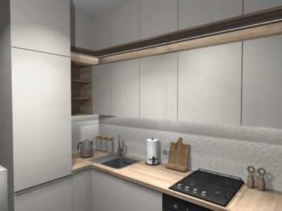 Kuchnia z akrylu Akrylowa kuchnia