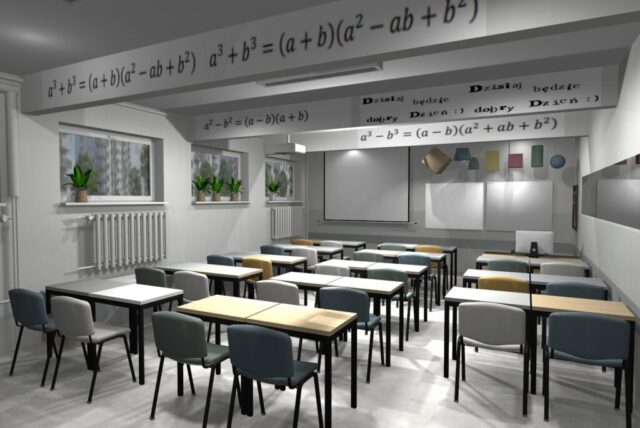 Sala lekcyjna sprzyjająca koncentracji Sala lekcyjna sprzyjająca koncentracji